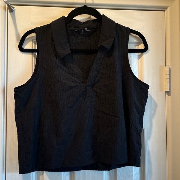 Travis Mathew Timeless Breezeblend Polo - Black - Picture 3 of 4